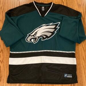NFL Team Apparel Philadelphia Eagles Hockey Jersey